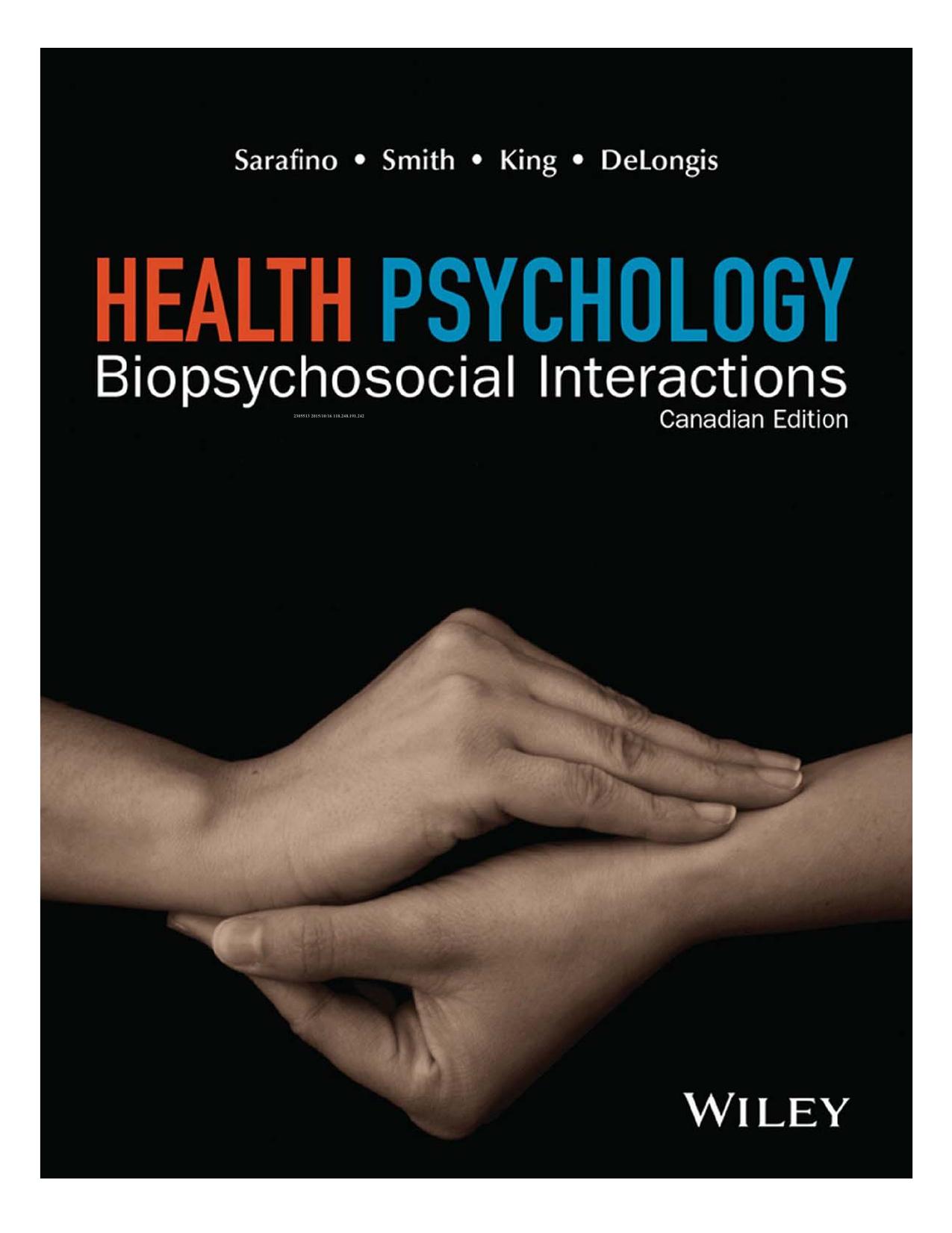 health psychology sarafino ebook