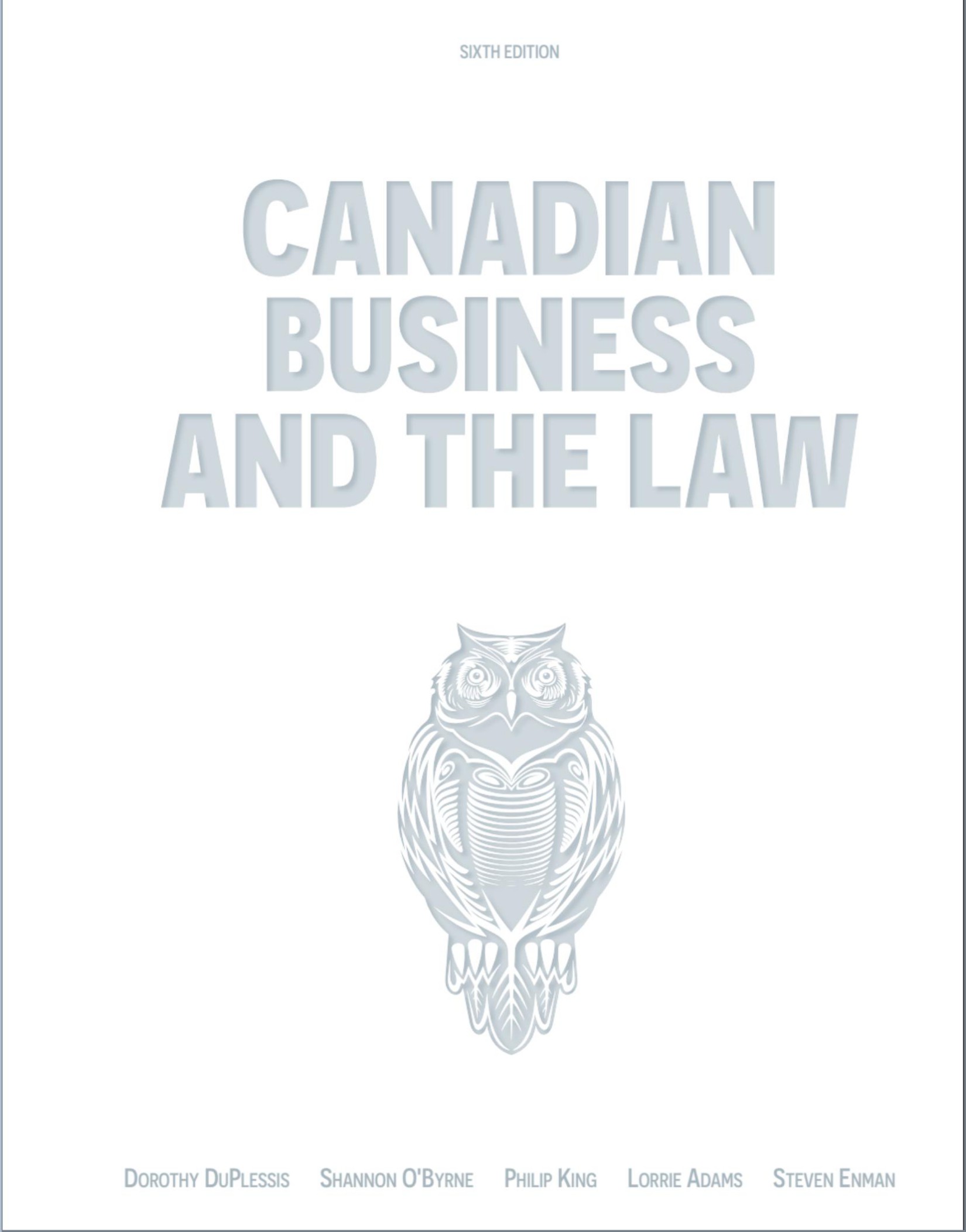 Understanding canadian business 7th edition