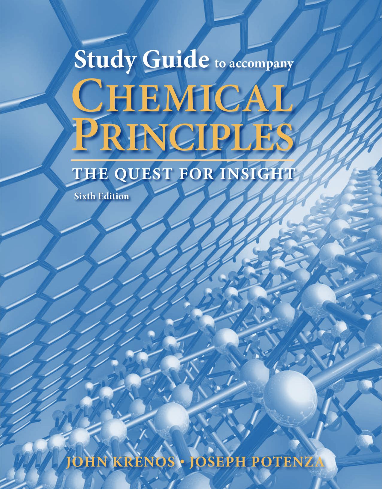 Chemical principles atkins 6th edition